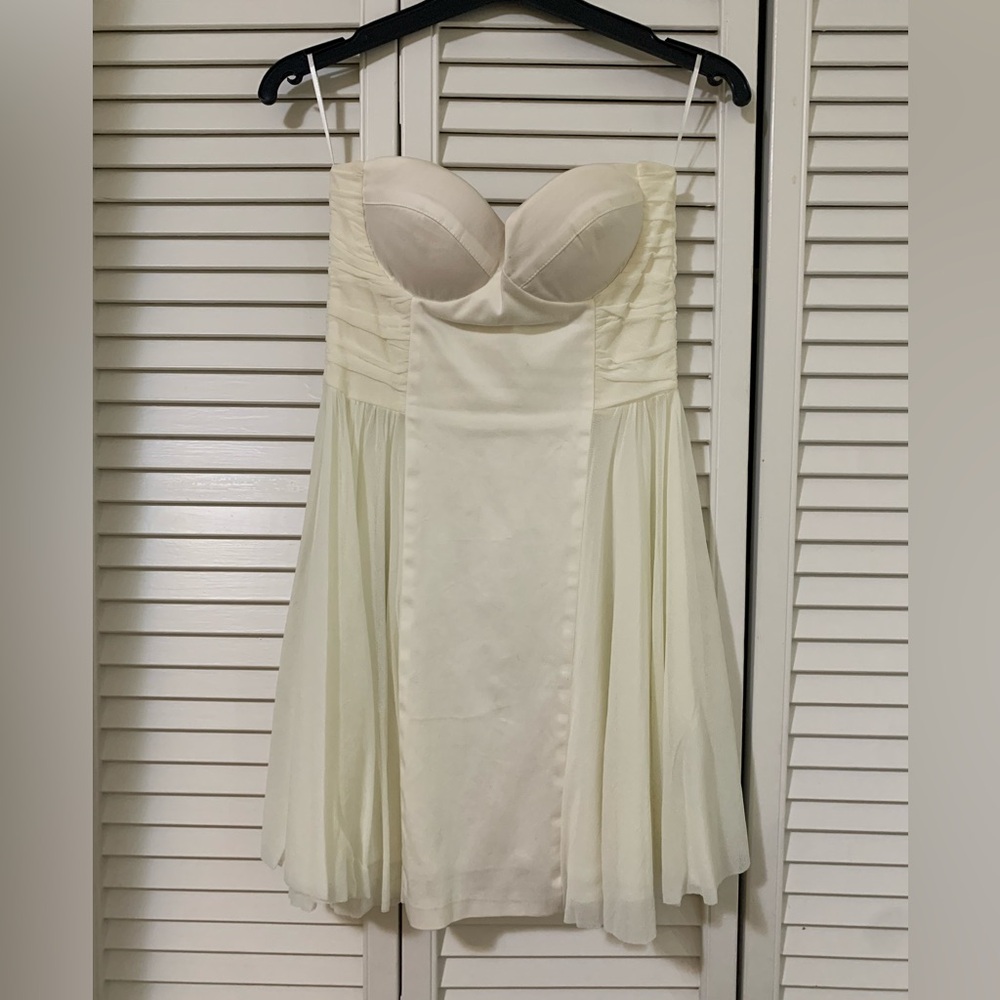 ASOS white mini dress